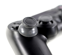 Thumbstick Analog Plastik Hitam Original Pengganti untuk Kontroler PS4 Tutup Thumbstick Berkualitas Tinggi