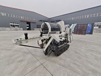 Processeur de bois industriel sur chenilles de 20 tonnes entièrement hydraulique avec moteur diesel, machine forestière à haute efficacité et travail en extérieur