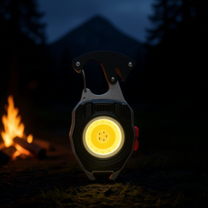Lumos Pro USB Rechargeable COB Flashlight 1600 Lumens Folding Bracket Bottle Opener Magnet Base <b>Outdoor</b> Camping <b>Light</b> - Product Image 2