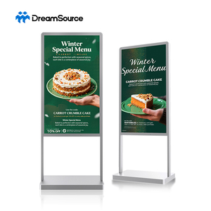 จอแสดงผลโฆษณา LCD สำหรับภายในอาคาร ราคาโรงงาน ป้ายดิจิทัลแบบตั้งพื้น สำหรับร้านค้าปลีก - Product Image 1