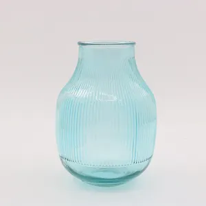 Aspire sıcak satış cam vazo silindir çiçek vazo ev dekoratif vazo renkli cam