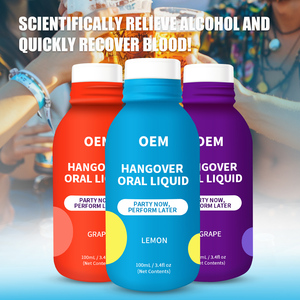 Customizable Sugar Free Accelerates Alcohol Breakdown Hangover Oral Liquid Liver Health Support Sobriety Oral <b>Drink</b> - Product Image 2