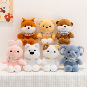 Portachiavi Personalizzato con Orsacchiotto Seduto in Peluche, Design Ricamato, Imbottitura in Cotone PP, Orecchie Mobili, Colori Personalizzabili - Product Image 2