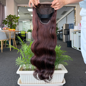 Body wave 180% Virgin 5x5 transparent color wig 1-22 inch <b>Silky</b> Soft Long Wavy Virgin Brazilian Cuticle Aligned Wig - Product Image 3