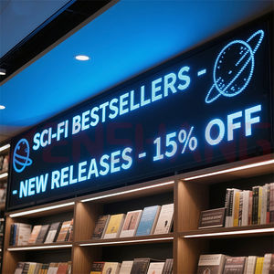 풀 컬러 실내 야외 디지털 롤링 텍스트 스트립 디스플레이 패널 <span class=keywords><strong>Led</strong></span> 모듈 미니 프로그래밍 가능한 스크롤 메시지 <span class=keywords><strong>Led</strong></span> 표시 - Product Image 6