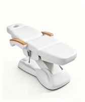 Table de massage esthétique, lit facial électrique inclinable, fauteuil de salon, lit de beauté pour extensions de cils avec pédale, lits de beauté
