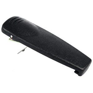 Caliente resistente Clip de cinturón para <span class=keywords><strong>MOTOROLA</strong></span> Walkie Talkie GP328/GP338/GP380/GP340 de dos vías de Radio de jamón (negro) - Product Image 5
