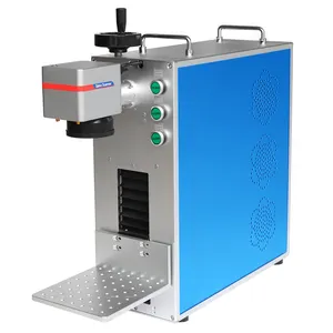 Jewelry 3d Laser Engraving Printer 20ワットFiber Laser Marking Machine Price