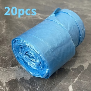 Túi rác di động Gói 20 dễ dàng hỗ trợ đáy hình bát giác cho phòng tắm và nhà bếp - Product Image 4