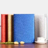 Carpeta Porta Diplomas A4 Plateada con Purpurina, Personalizable con Logotipo, para 2 Diplomas, Ideal para Ceremonias de Graduación de Alto Nivel