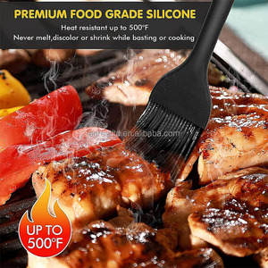 แปรงซิลิโคนทนความร้อนสำหรับทำอาหาร ปราศจากสาร BPA ใช้ทาเนย ทาซอส ทาบัตเตอร์ สำหรับทำขนมปัง ปิ้งย่าง อบขนม - Product Image 5
