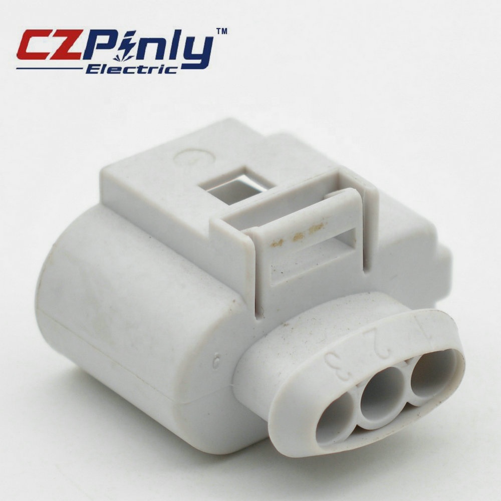 1J0973723, 3 Way 2.8 Mm, 1-Row, Coding I Sealed Female Electrical Connectors Ct-03 For Vw Audi Skoda Saab