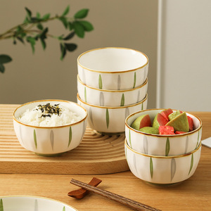 Newell Groothandel Hete Verkopende Kom Nieuwe Knappe Creatieve Servies Keramische Rijstkom - Product Image 1