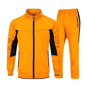 <b>Mens</b> Tracksuit Set Tracksuit Jacket 100% Cotton Breathable Private Label Custom Logo Bulk Order for US Retailers - Product Image 1