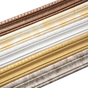 Jupe adhésive 3D <span class=keywords><strong>carrelage</strong></span> de luxe en Pvc, lignes de jupe autocollantes, panneau en matériau Pvc, à bas prix - Product Image 5