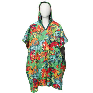 <span class=keywords><strong>Accappatoio</strong></span> Sportivo con Cappuccio in Microfibra, Asciugamano da Spiaggia Indossabile, Tessuto Spesso a Doppio Lato, Produzione OEM - Product Image 2