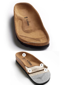 <strong>s</strong> Milan Peep Toe <strong>Sandals</strong> Fashionable Anti-Slip Genuine Leather Lined Casual Shoes Light Weight for All Seasons - Product Image 3