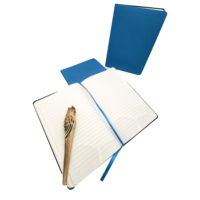 Carnet en cuir PVC personnalisé avec impression promotionnelle, couverture en tissu PP, reliure agrafée, spirale, format A4, organiseur/agenda