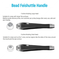 Bubble Feishuttle 360 °   Appareil de soin du visage à spirale sous vide pour le nettoyage du visage