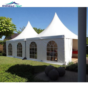 5x5M 6x6m 10x10m không thấm nước nhôm trắng chùa lều cho ngoài trời 100 khách sự kiện marquee đám cưới - Product Image 6