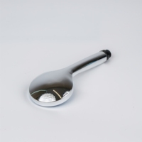 Waymay Douchette à main 2-en-1 et fonction de lavement anal, finition chromée moderne, en plastique, installation facile pour salle de bain