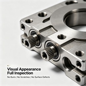 ชุดอุปกรณ์เครื่องจักรกลซีเอ็นซีแบบกำหนดเองสำหรับงานกัดโลหะ OEM ชิ้นส่วนที่มีความแม่นยำสูง ผลิตจากโรงงานด้วยวัสดุสแตนเลสและทองเหลือง <span class=keywords><strong>รับ</strong></span>ผลิตแบบ 3 มิติ และชิ้นส่วนที่ไม่ได้มีมาตรฐาน - Product Image 4