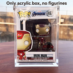 SHP Los más vendidos Acrílico <span class=keywords><strong>Funko</strong></span> <span class=keywords><strong>Pop</strong></span> Capitán América Iron Man Thanos Modelo Figura Funkos <span class=keywords><strong>Pop</strong></span> Protector Vitrina de alta calidad - Product Image 3