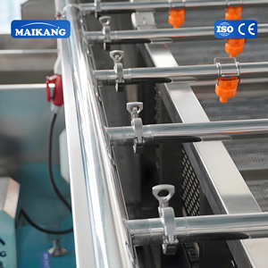 Línea de Producción Automática de Pasteurización y Secado al Aire para Frutas, Verduras y Mariscos, Capacidad de 500-2000 kg/h, <span class=keywords><strong>Precio</strong></span> de Fábrica - Product Image 3