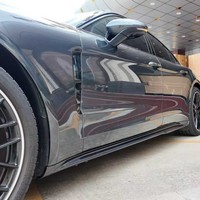 Pour Porsche Panamera 971, améliorations 976, modification et mise à niveau du pare-chocs avant, jupe latérale, kit carrosserie TURBO 2016-2023