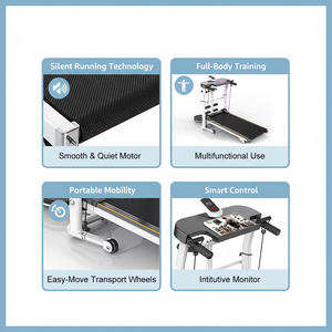 Tapis de <span class=keywords><strong>Course</strong></span> Commercial Pliable et Mobile pour la Maison, Idéal pour la Perte de Poids et la Marche Sportive - Product Image 3