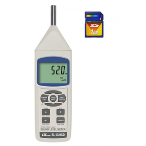 SL-4023SD เครื่องวัดระดับเสียงดิจิตอล ความละเอียด 0.1 DB 30-130dB ความถี่ 31.5-8kHz เครื่องทดสอบเสียงรบกวนแบบ A-Weighting/C Weighting - Product Image 3