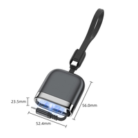 Kabel USB-C Retractable Nylon Braided 240W PD Super Fast Charging 1.1m untuk Ponsel dengan Logo Kustom