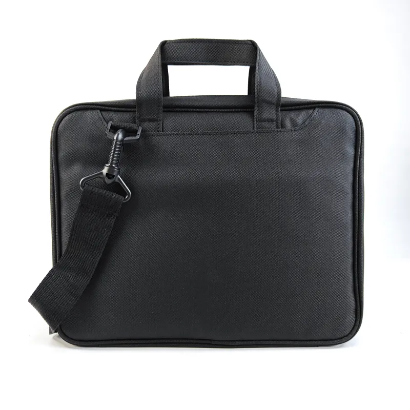 Custom Wholesale Laptop Hand Bag For Business Men Portable Large Capacity leather Briefcase Soft Bag