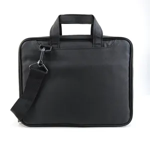 Vente en gros sur mesure Sac à main pour hommes d'affaires Portable grande capacité mallette en cuir Sac souple