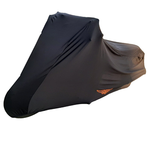 Couverture de moto intérieure élégante et Offre Spéciale bâche extensible parfaite <span class=keywords><strong>pour</strong></span> une utilisation en intérieur uniquement - Product Image 6