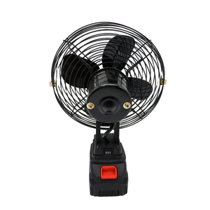 Ventilatore a batteria al litio da 21V, 8 pollici, in metallo, con doppia velocità, flusso d'aria <span class=keywords><strong>super</strong></span> potente per campeggio, pesca e interruzioni di corrente - Product Image 5