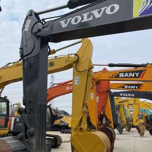 Excavatrice sur chenilles Volvo EC210B d'occasion, godet de 0,8 m, poids opérationnel de 21 tonnes, moteur de 84 kW, boîte de vitesses à vendre, Corée ORIGINALE - Product Image 3