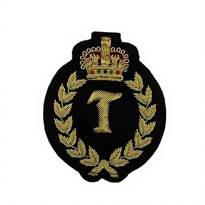 High-End Custom YC Animal Patches 3D Fabric Embroidered <b>Pin</b>-On Clothing Signature <b>Backpack</b> Patches - Product Image 1