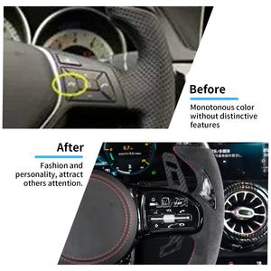 Palette de changement de vitesse magnétique en fibre de carbone pour volant <span class=keywords><strong>Mercedes</strong></span> Benz A45 S63 CLS63 W205 2015- <span class=keywords><strong>2020</strong></span> - Product Image 6