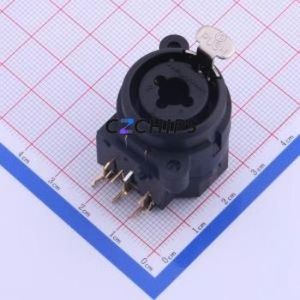 NCJ9FI-H XLR Connector Through hole Component (THT) Connector - Product Image 1