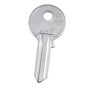 高品质实心黄铜挂锁钥匙毛坯制造商UL050 UL052 UL053直接安全屋锁钥匙毛坯
