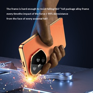 Pour vivo X300 Pro X200 X100 X200 <span class=keywords><strong>Coque</strong></span> intégrale en métal magnétique en verre trempé + cuir pour <span class=keywords><strong>Honor</strong></span> 300 ProProtection de l'objectif - Product Image 5