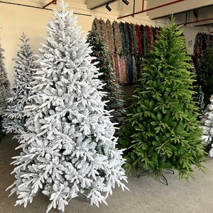 Nhà Máy Bán Buôn Chất Lượng Cao 120Cm 150Cm 180Cm 210Cm 240Cm Pre-Thắp Sáng Đầy Đủ PE Trang Trí Cây Giáng Sinh - Product Image 4