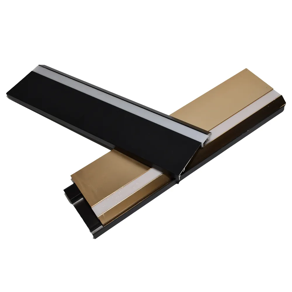 2cm/4cm/6cm /8cm/10cm Skirting Board Aluminium Skirting Profiles Baseboard With Toe Kick