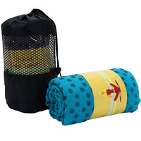 Tapis de yoga FDFIT antidérapants, accessoires de fitness, couvertures de yoga, vente en gros transfrontalière, polyester, motif fleur de prunier