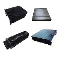 Couverture de protection en soufflet à ailettes pour machine laser, rideau de protection pour machine CNC