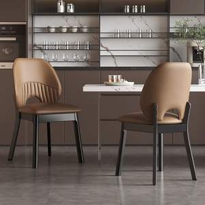 Dining Chair Modern Minimalist <b>Backrest</b> Living Room Adult Use - Product Image 4