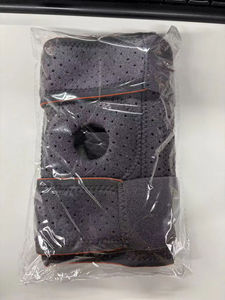 Genouillères de sport respirantes réglables en néoprène, stabilisateur à rotule ouverte, manchons de protection souples pour les articulations, avec fermeture à crochets - Product Image 6