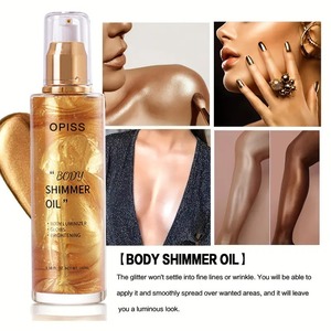<span class=keywords><strong>Huile</strong></span> sèche scintillante biologique Hanlinger Private Label <span class=keywords><strong>Huile</strong></span> de <span class=keywords><strong>bronzage</strong></span> corporel à base de plantes avec bronze Glitter Shine Tanning Shimmer Oil - Product Image 6