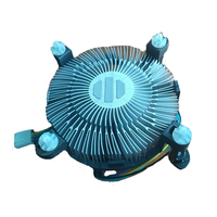 Intel Original LGA 775 1150 1155 1156 1151 1200 Refroidisseur de processeur d'ordinateur de jeu Dissipateur de chaleur à profil bas Dissipateur thermique de processeur avec ventilateur Pwm
